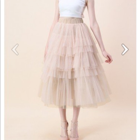 Chicwish Dresses & Skirts - Tulle layered skirt